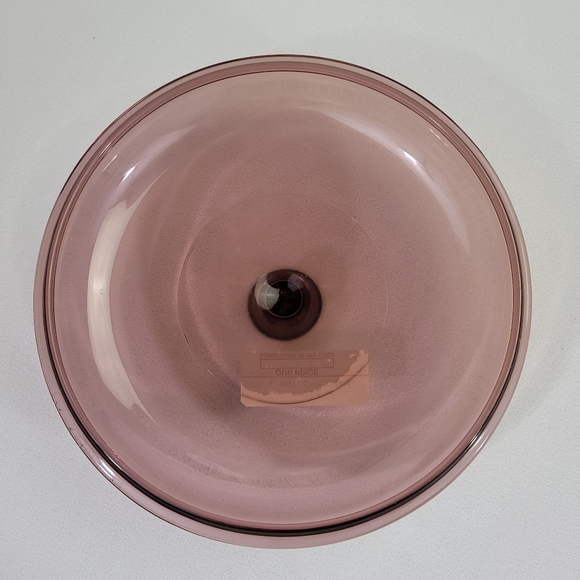 Vtg PYREX 1.5 QT Cover Cranberry - Picture 2 of 11